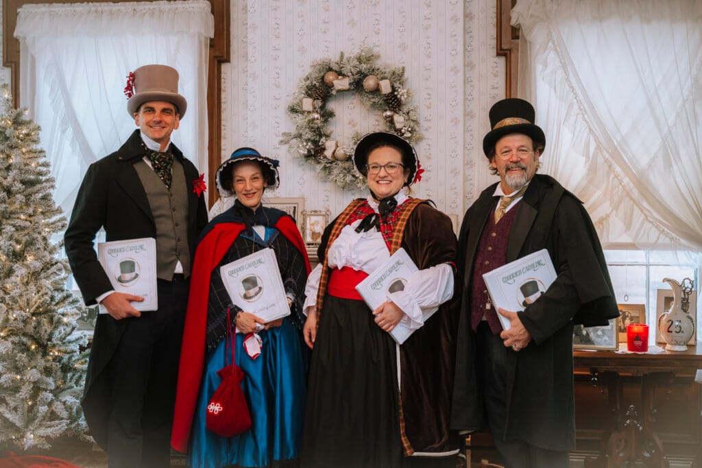 Goodrich Caroling at Historic Corron Farm, an authentic 19th Century home and farm